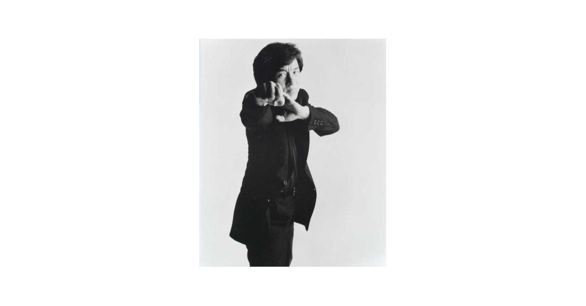 Amazon.co.jp: ブロマイド写真☆ジャッキー・チェン/白黒パンチ